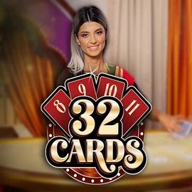 32 Cards by Ezugi, showcased at highflybetcasino.eu – game logo