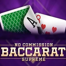 Baccarat Supreme slot logo by OneTouch Games at High Fly Bet Casino