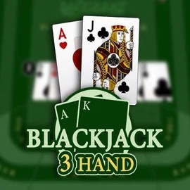 Blackjack 3H (Habanero) slot visual from Habanero available on highflybetcasino.eu
