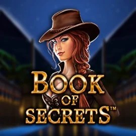 Book of Secrets logo – Slots by SYNOT Games at High Fly Bet Casino