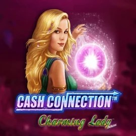 Cash Connection Charming Lady slot logo by Novomatic at High Fly Bet Casino
