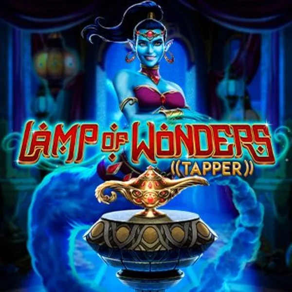 Lamp Of Wonders Tapper slot logo by Greentube at High Fly Bet Casino