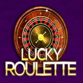 Lucky Roulette slot logo by Belatra Games at High Fly Bet Casino