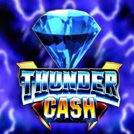 Thunder Cash logo by Novomatic at High Fly Bet Casino